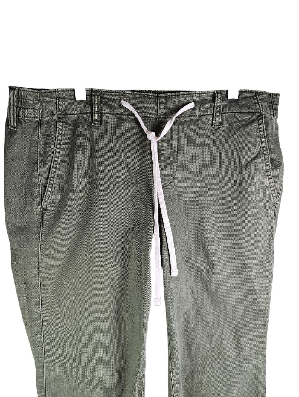 TORRID Weekend Twill Midrise Straight Leg Casual Pants In 00R (10) - Picture 6 of 11